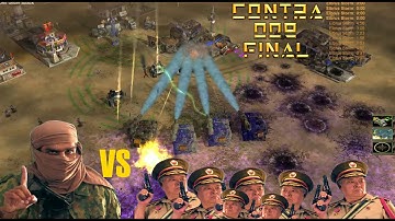 Is it easy or not? Generals Contra 009 Final (1 VS 7 Insane AI)