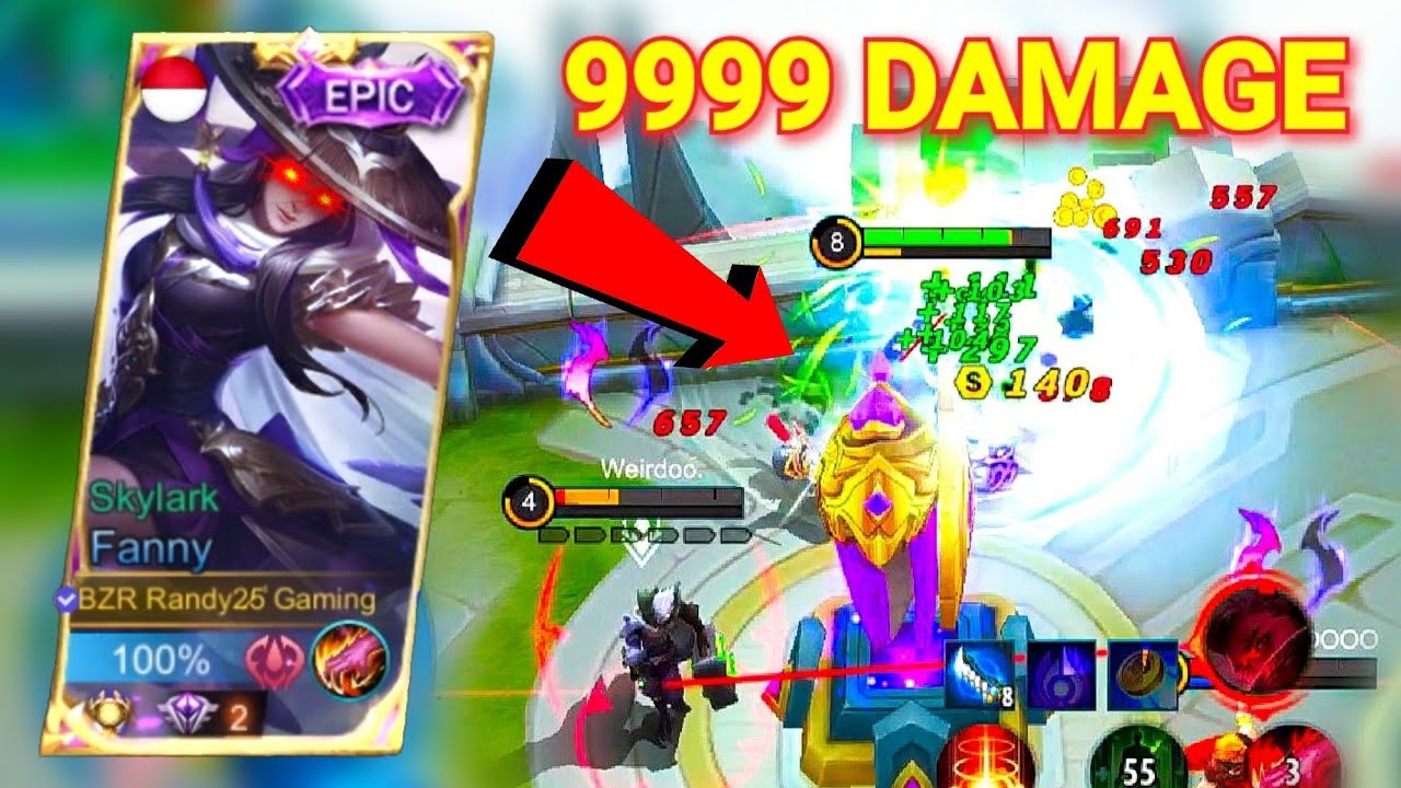 This Is How You Play Aggressive With Fanny!! ENEMY AUTO FEEDING