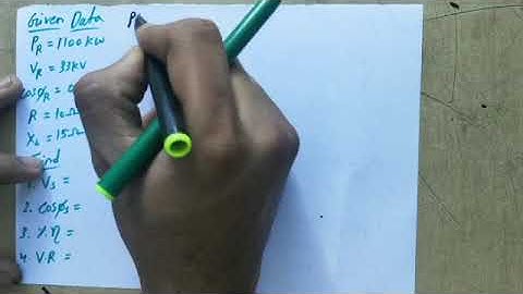 Unit 4.2 Problems on Short Transmission Line