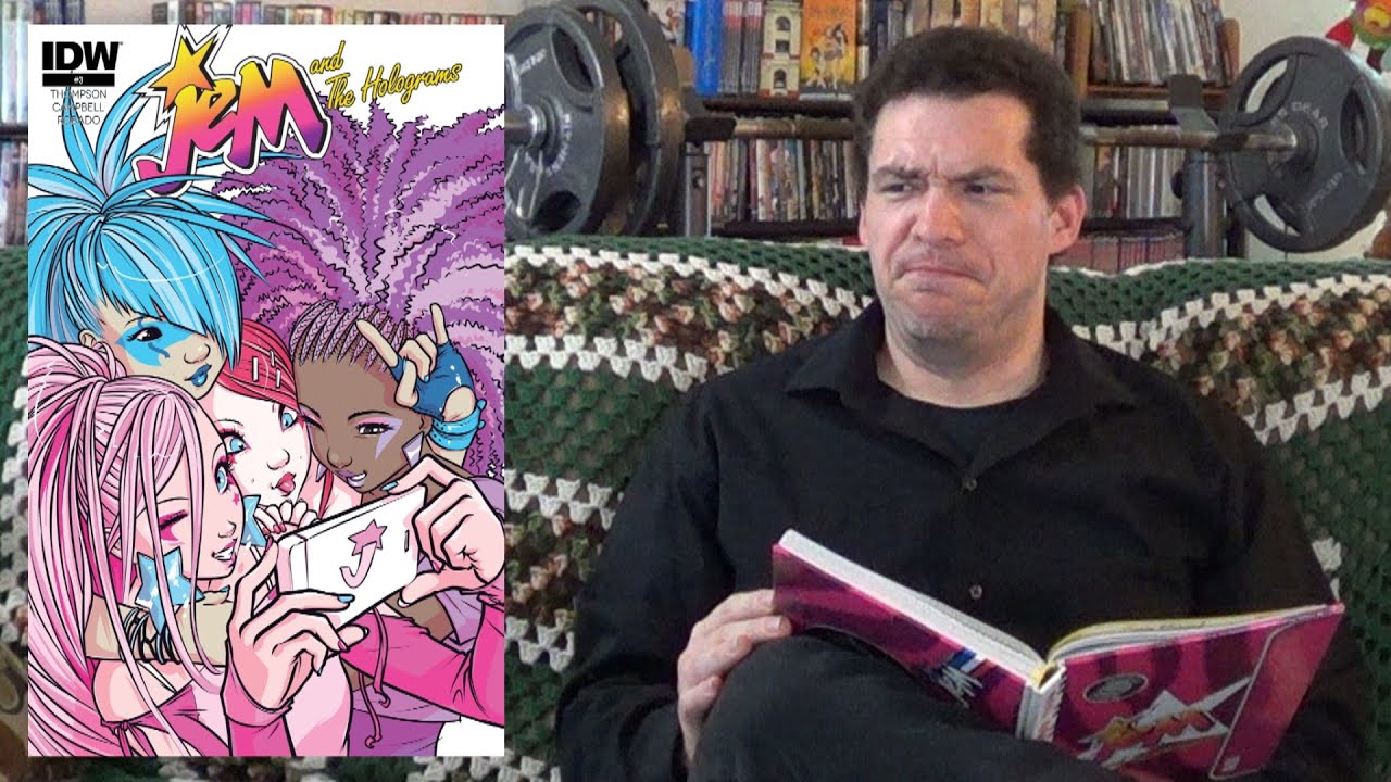 Showtime Part 3 A MiddleAged Man Reads JEM AND THE HOLOGRAMS YouTube