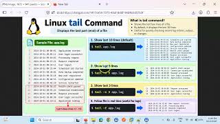 Linux tail command
