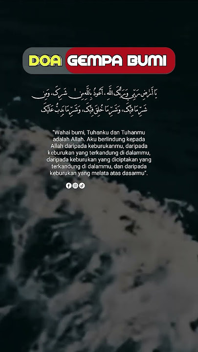 Doa Gempa Bumi #Gempahariini #motivation  #whatsapp  #story #status  #shorts #motivasidiri #islam