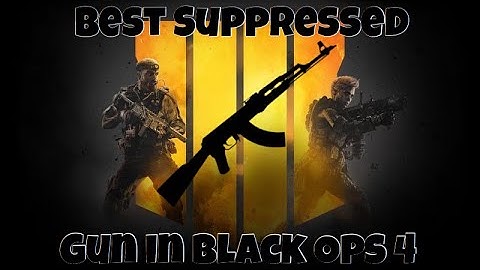 BEST SUPPRESSED GUN IN BLACK OPS 4 (Class Setup+BO4 Beta Gameplay)