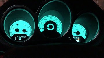 How To Fix Indiglo Gauge Lights in Chrysler Sebring Dodge Caliber, Avenger Instrument Cluster