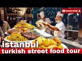 turkish street food tour istanbul turkey 2023 january 17 |4k