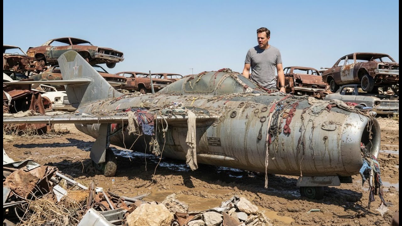 ASMR Jet Black MiG-15 1949 Full Restoration | Abandoned Cold War Jet to Museum-Perfect