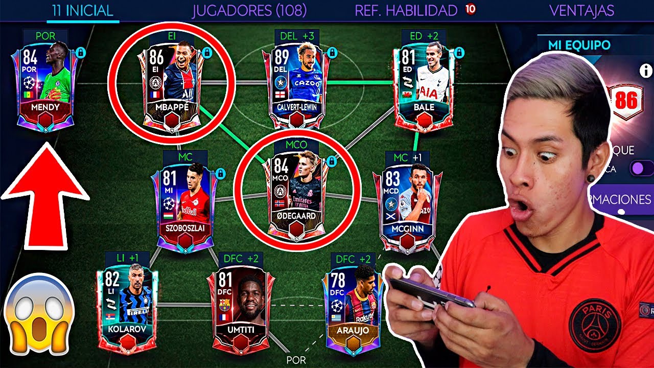 NUEVOS FICHAJES para mi EQUIPO en el FIFA MOBILE 21 *Jugamos CHAMPIONS*