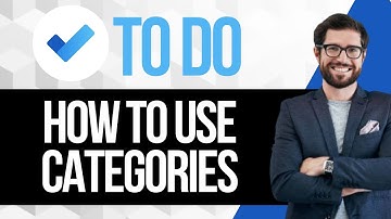 How to Use Categories in Microsoft To Do