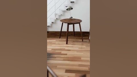 Wooden Table Animation | 3D Visualization