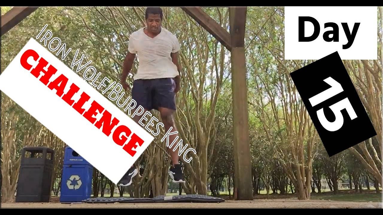 9/14/20 Iron Wolf (300 (1 pump) burpee w/ a jump, squats and jumping