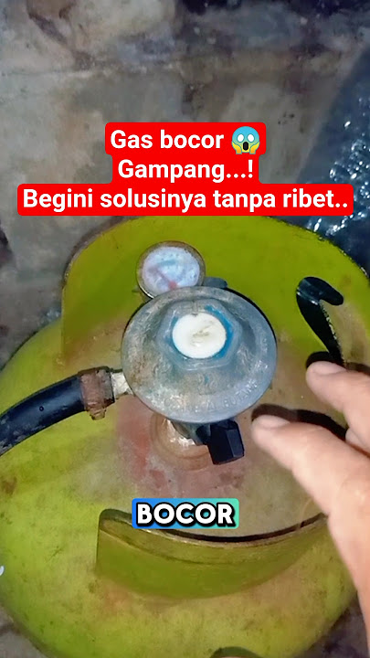 cuma pakai plastik kresek mengatasi gas bocor#diy #caramemperbaiki #tutorial #elektronikk #shorts