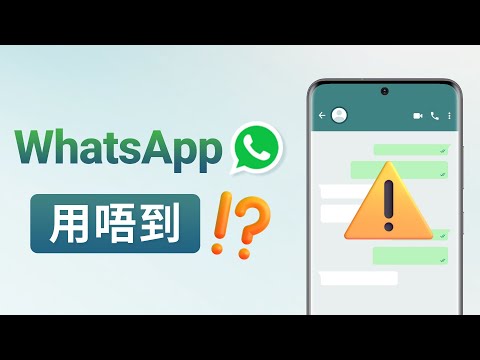【廣東話】😥点解 WhatsApp 用唔到？！如何自救！