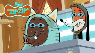 Gracie & Alphie come to play | Zip Zip English | Full Episode | S1 | Cartoon for kids