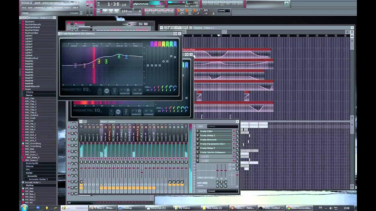 Push - Universal Nation (Radio Edit) on FL Studio Push - Universal Nation (Radio Edit) on FL Studio