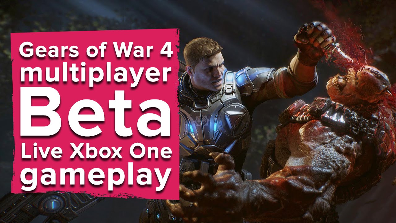 Gears of War 4 - Gameplay #1 (beta) - High quality stream and