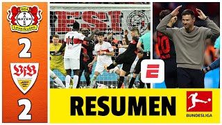 Bayer Leverkusen sigue invicto tras empatar milagrosamente ante Stuttgart a pura magia | Bundesliga by ESPN Deportes 101,898 views 19 hours ago 10 minutes, 27 seconds