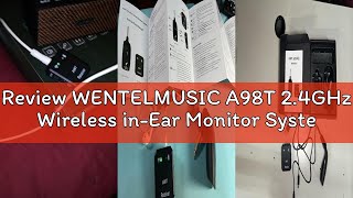 Review WENTELMUSIC A98T 2.4GHz Wireless in-Ear Monitor System – Low Latency, HD Audio, 100ft Range,