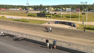 Ponnytrav Östersund 20180701 lopp 1
