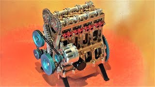 4気筒エンジン模型