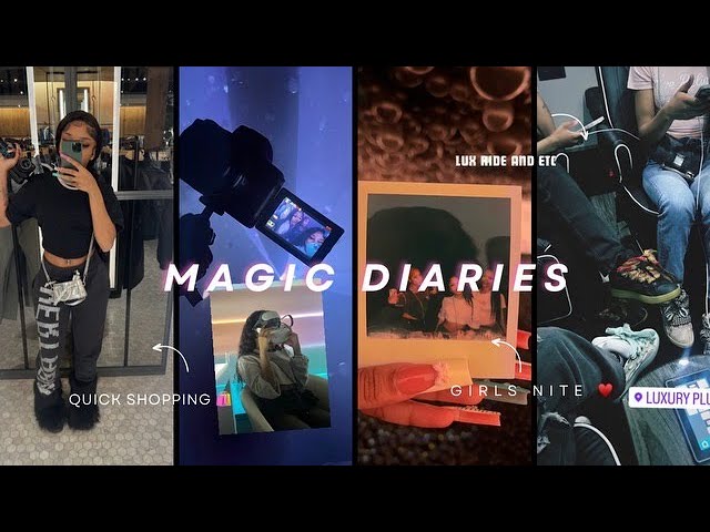 magic diaries ; 12 balloon museum , nails , i seen darius & more || magic ♥️🫧 class=