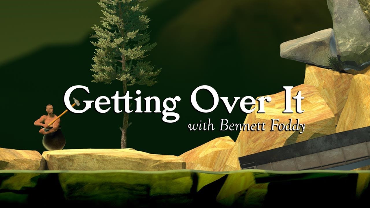 Top Getting Over It with Bennett Foddy clips on Twitch, all time