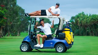 1 Eagle. 6 Birdies. 9 Holes. This Golf Match Was WILD