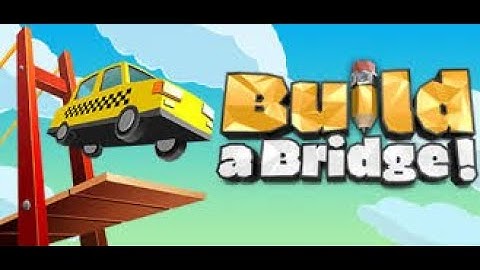 BUİLD A BRİDGE  GAMEPLAY LEVES- 1-2-3-4-5-6 (İOS Android)