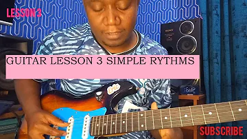 LEARNING KAMBA BENGA GUITAR with ERIC MBUVI  TUTORIAL PART 3 SIMPLE RHYTHMS; V progression