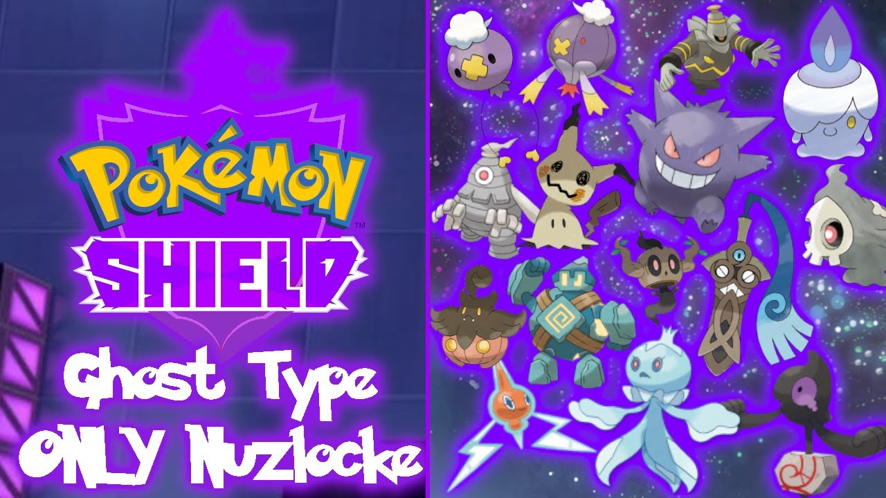 Pokemon Shield Hardcore Nuzlocke - Ghost Types Only! (No