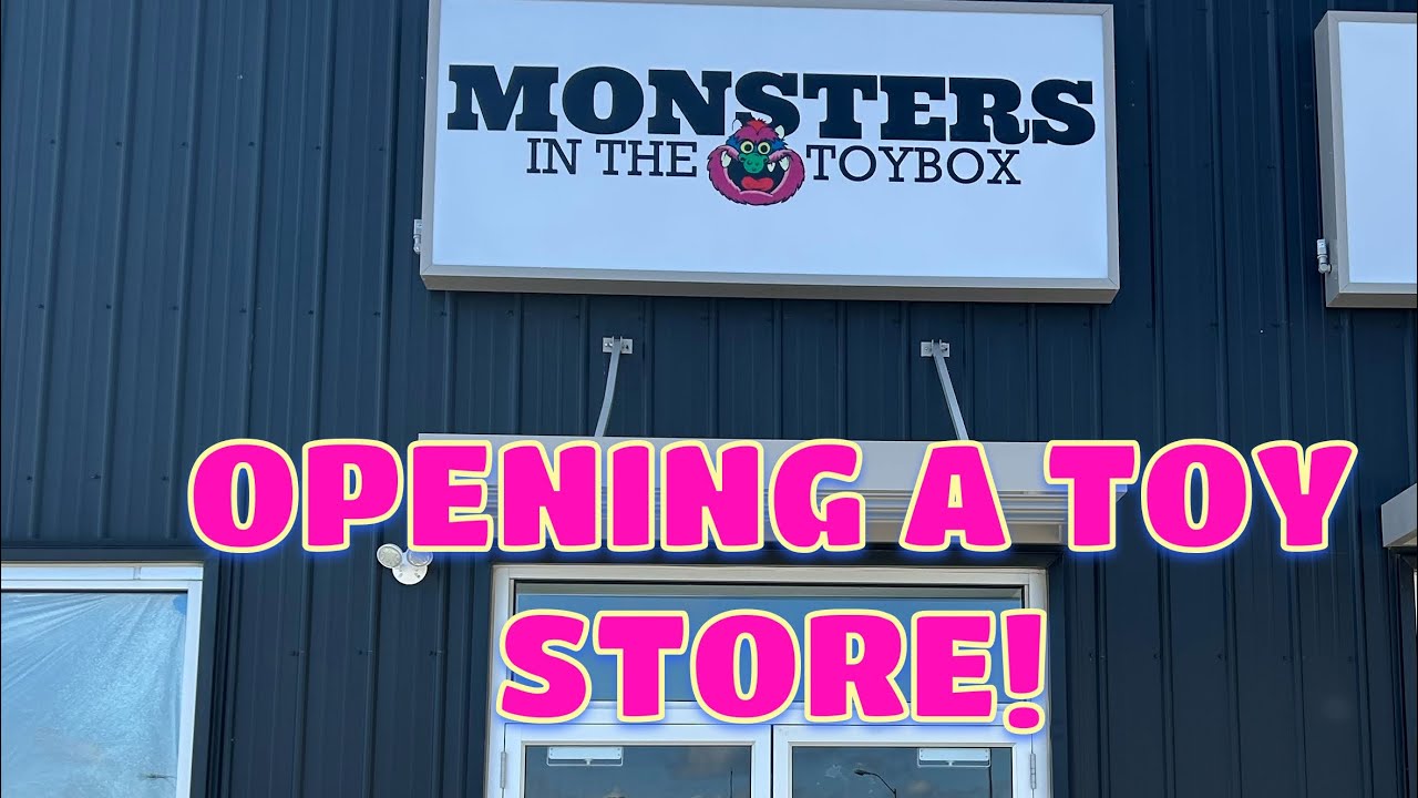 Monsters in the Toybox” Austintown, OH . The Opening! #toys