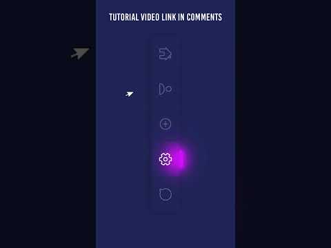 Glassmorphism Hover Effects with Magic Line Indicator using CSS & Javascript #shorts