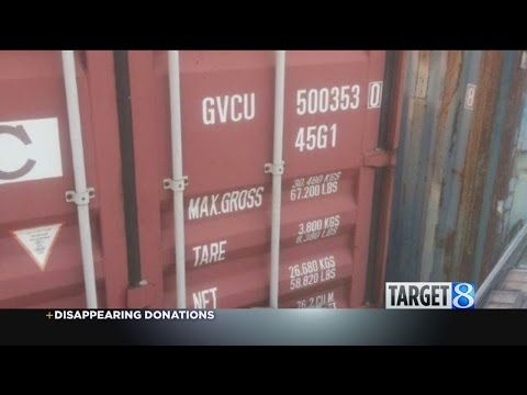 Target 8: Haiti-bound donations mysteriously vanish