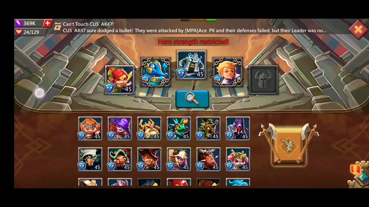 Limited Challenge : Stage 04 Darkness Calls (Jonas - Dark Follower)