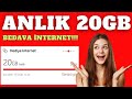 VODAFONE'DAN ANLIK 20GB BEDAVA İNTERNET 2025 - SAKIN KAÇIRMA KANITLI YENİ KAMPANYA!!!