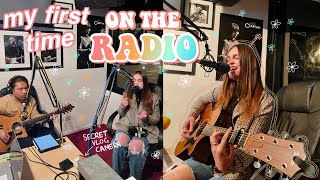 I was on the RADIO for the FIRST TIME?!  | Singer-Songwriter Diaries
