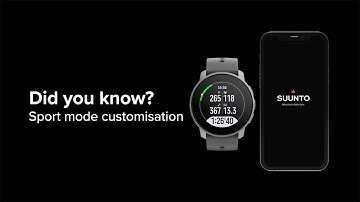 Did you know? Sport mode customisation