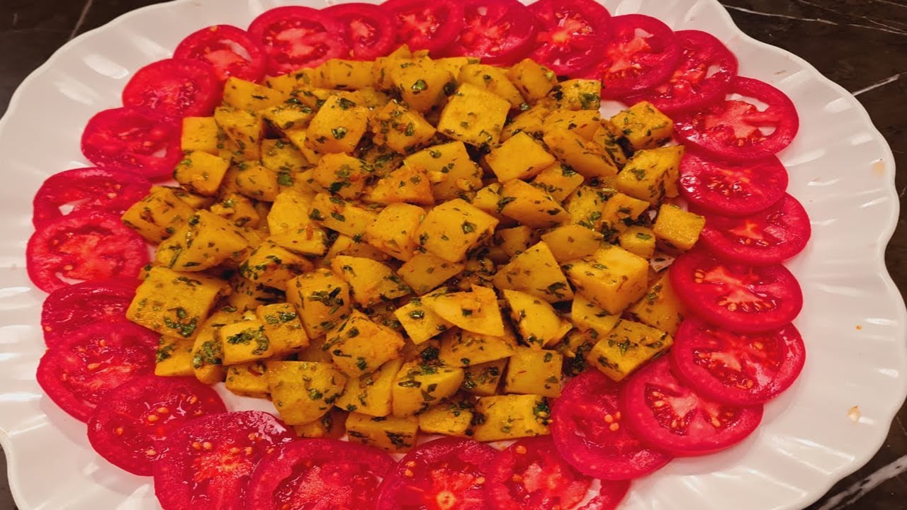 طريقة عمل بطاطس مخللة | المطعم مع الشيف محمد حامد