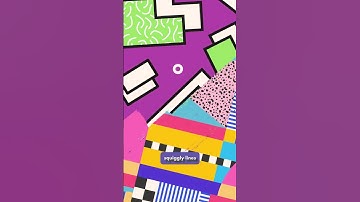 All about Memphis Design - My favourite design style! #graphicdesign #design #graphicdesigner