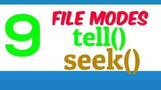 Celebrity Program(9)- File handling modes. tell() and seek() functions. Opening a file in different style. Profile