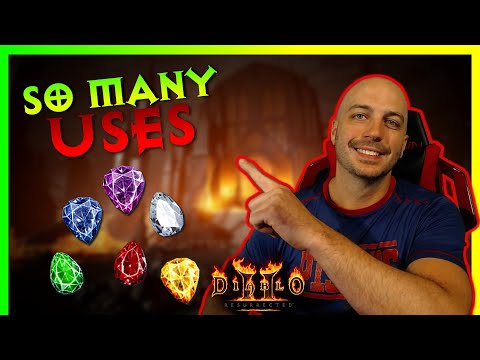 How To Use Perfect Gems to Make a GODLY Character - Diablo 2 Resurrected