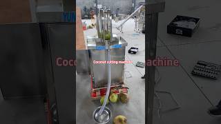 Contact me if you need #thick coconut cutting machine #coconut processing equipment #coconut crusher