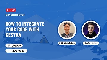 How to Integrate your Code with Kestra
