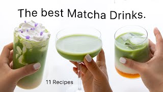 How to make Iced Matcha Latte  8 Ways (quick & easy)
