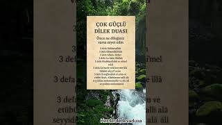 Çok Güçlü Dilek Duası | 3 Defa Okunan Etkili Dua 🤲 #dua #amin #allah #keşfet #islam #shorts #niyet