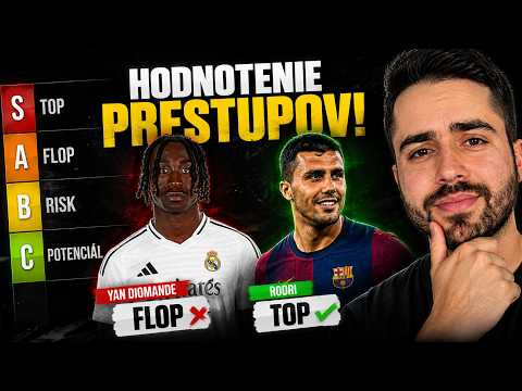 TOTO SÚ NAJHORŠIE A NAJLEPŠIE PRESTUPY LETA🔥