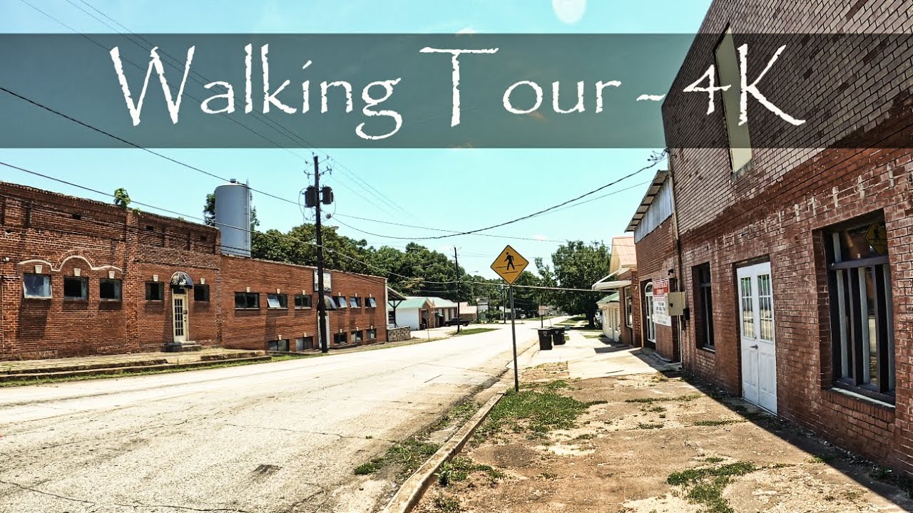 Waco, GA Small Town Walking Tour USA 4K YouTube