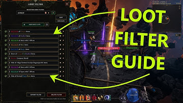 LOOT FILTER Guide For Beginners In Last Epoch!!