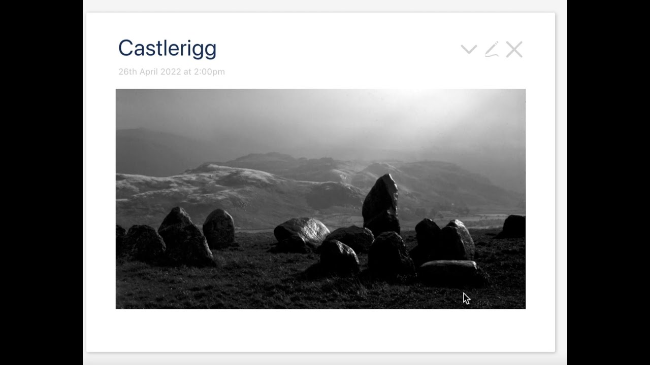 Creating a Photographic Journal for Notes and Photos - Tutorial Pt 2