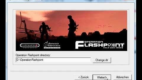 Operation Flashpoint -- Installation