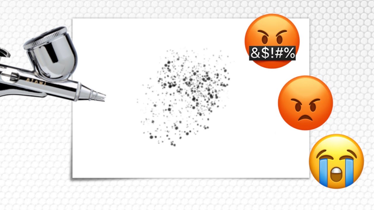 Airbrush Splatters? You're Making THIS Critical Mistake